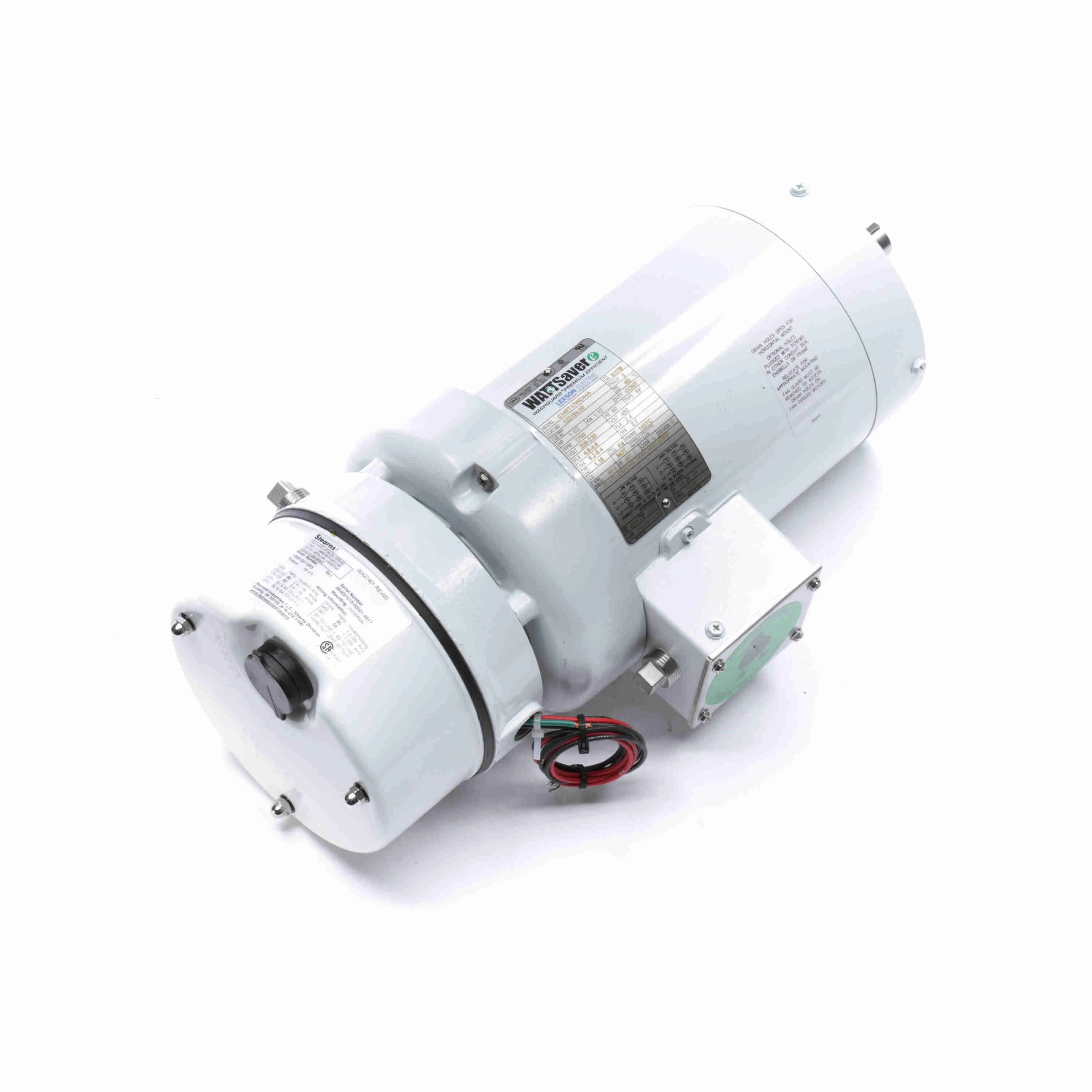 LEESON 122194.00 C145T17WC44A Washdown Motor | AJ2RPJ 48ZF21 / C145T17WC44A