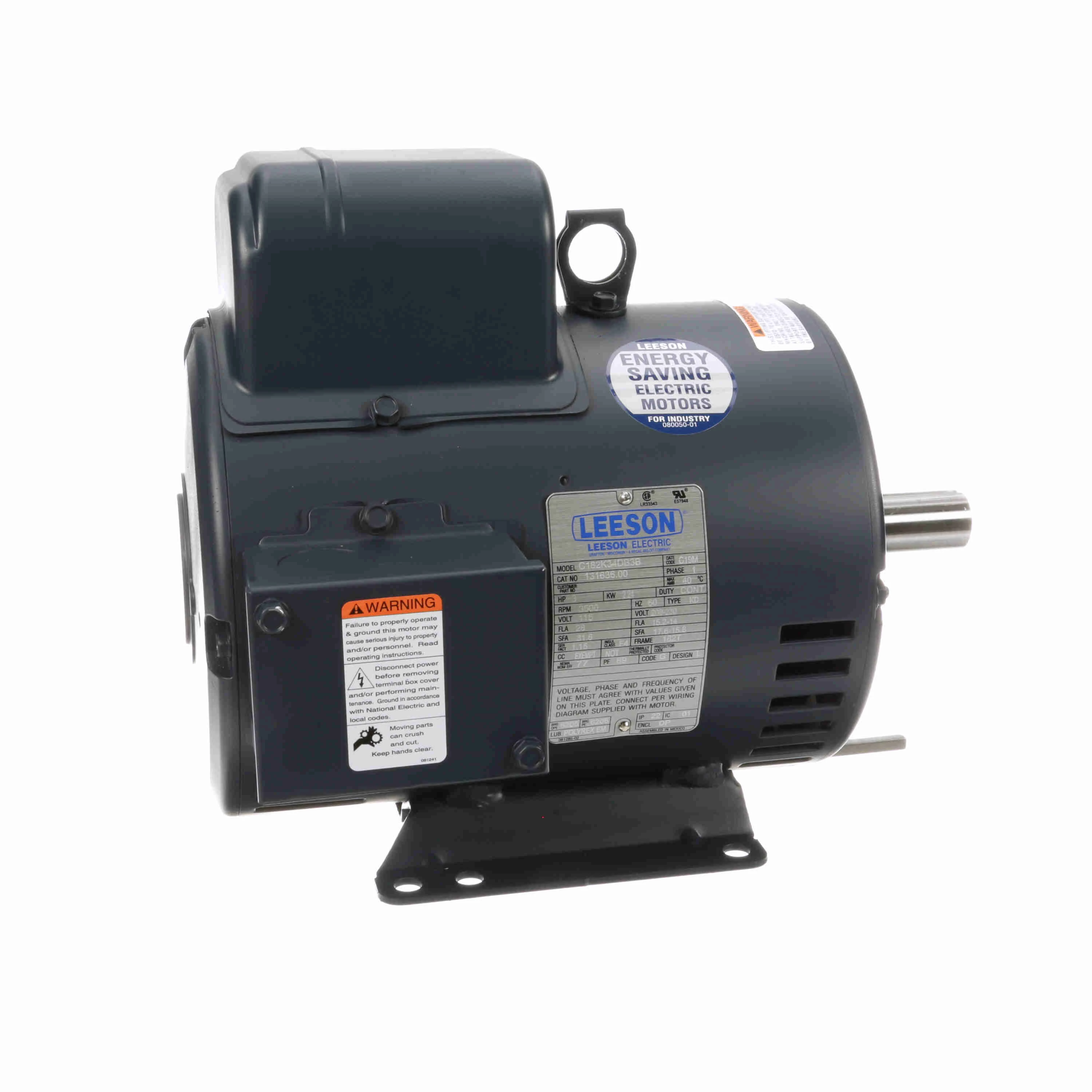 LEESON 131636.00 C182K34DB3B General Purpose Motor | AJ2RUD C182K34DB3B