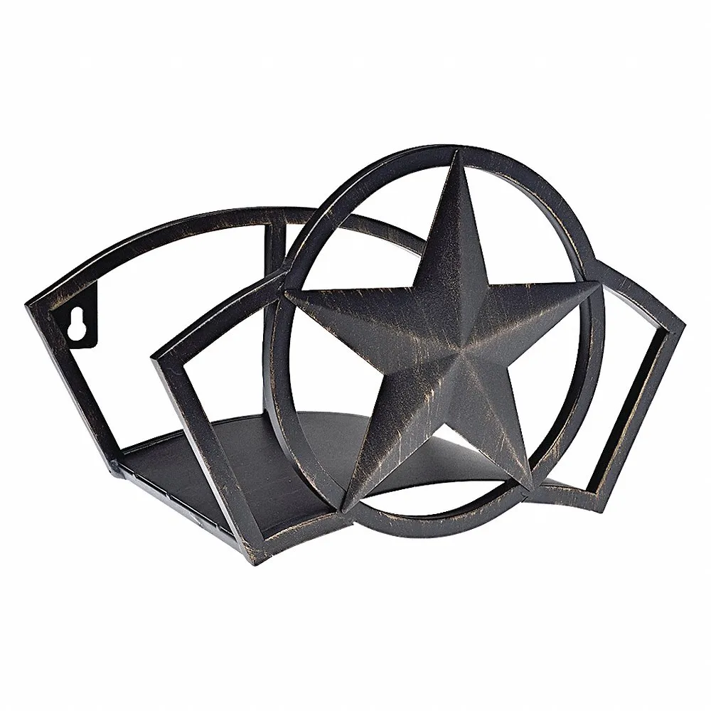 Garden Hose Hanger, 125 ft, Steel, Bronze, 11 3/4 Inch Length x 7 1/2 Inch Width