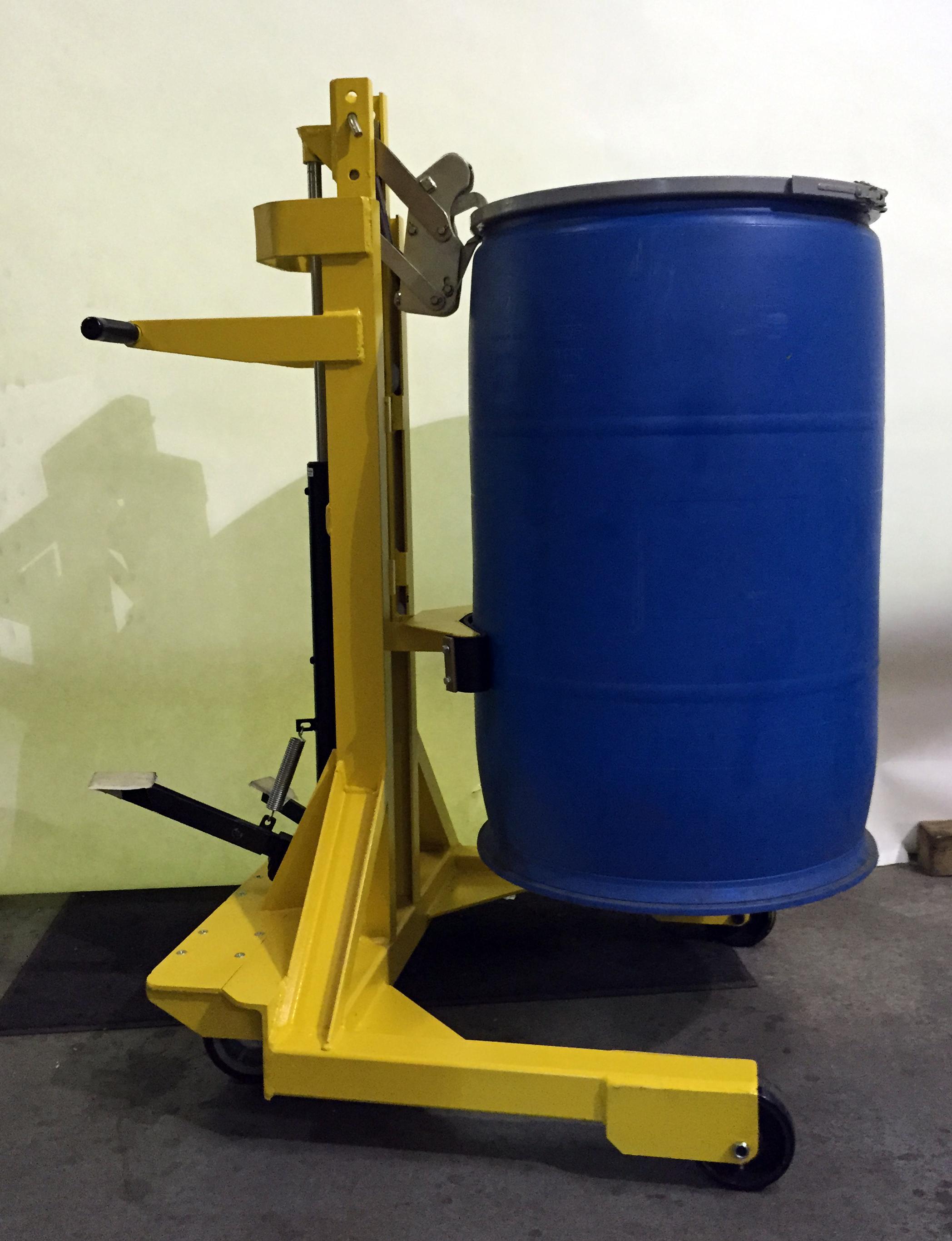 Drum Transporter, 1500 lbs. Capacity, 38 x 32 x 48 Inch Size