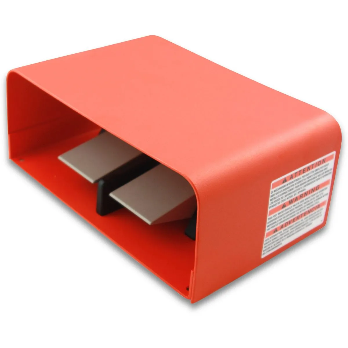 LINEMASTER TWIN 88SH1-05 General Purpose Foot Switch, SPDT, 125/250 VAC, 13/2/4/6/6P, 16Aluminum, Momentary | CR9NTE 1AGR4