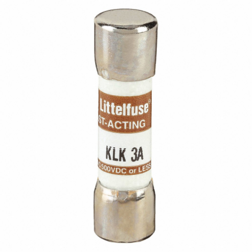 LITTELFUSE KLK003 Fuse, 3A, 600V AC/ 500V DC | CY3EQX