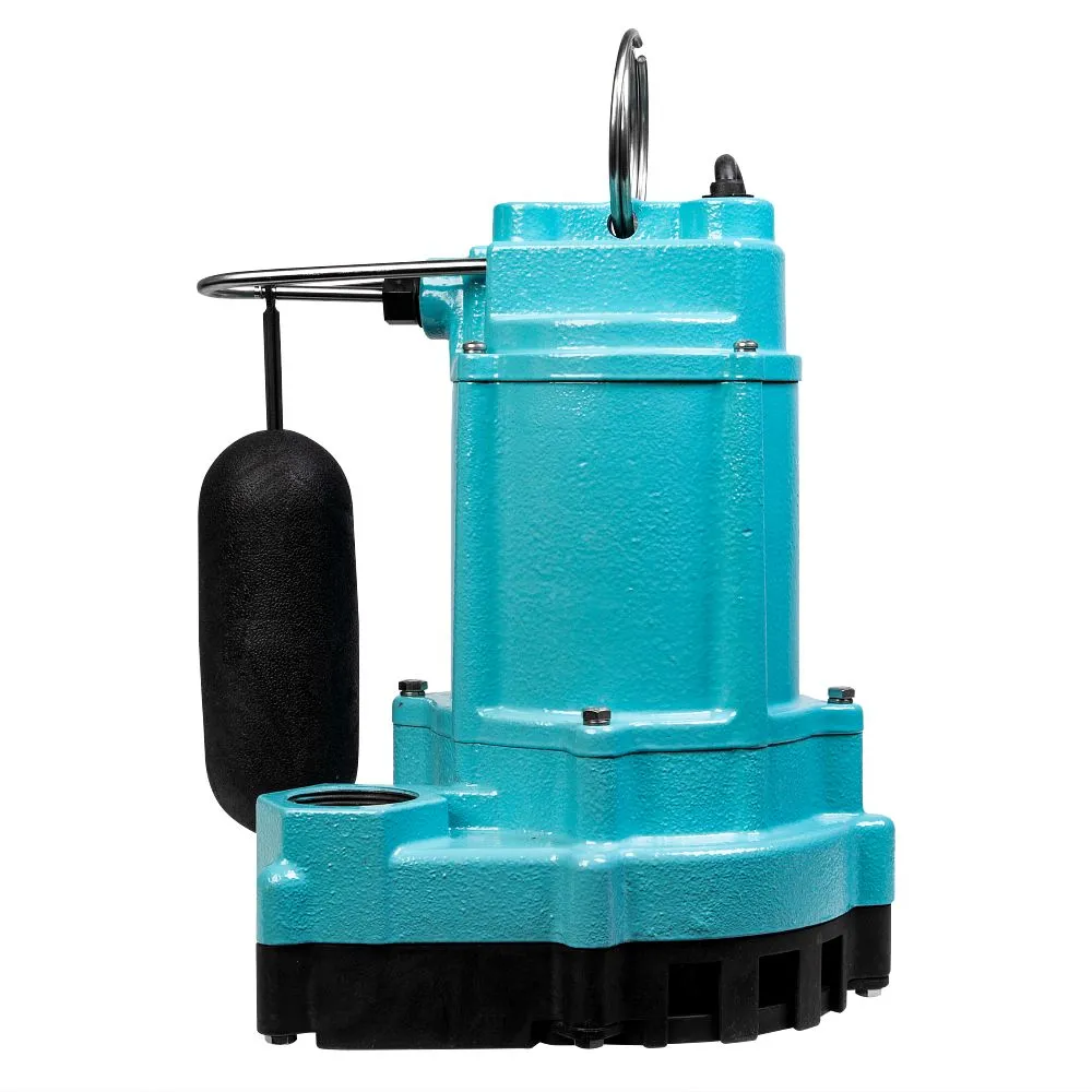 Effluent Pump, 4/10 Hp, 115 V, Manual