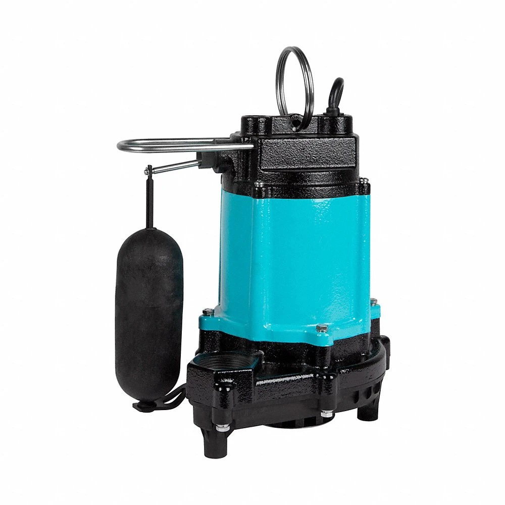 LITTLE GIANT PUMPS 510802 Sump Pump, 1/2 Hp, 115V, Float Switch, Cord 20 Feet Length | BQ4BUR 10EC-CIA-SFS / 783WY0