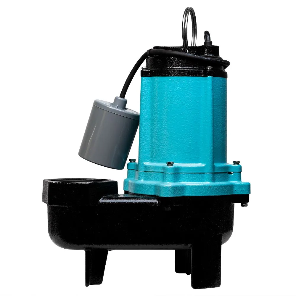 Sewage Pump, 1/2 Hp, 115 V