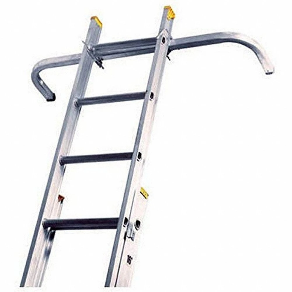 Ladder Accessories, For Extension Ladders, 12.5 Inch Lg, Aluminium/Rubber