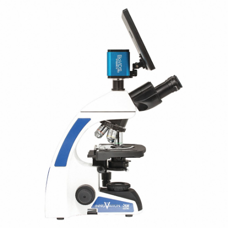 Microscope, Trinocular, Crisp Clarity/Powerful Performance/Rugged Construction, LED