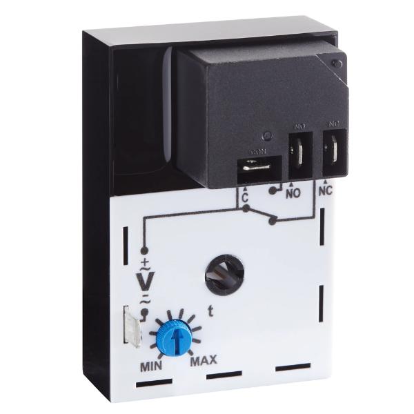 Time Delay Relay, Delayed Interval, SPDT, 240V AC, Fixed 5 sec., Control Voltage