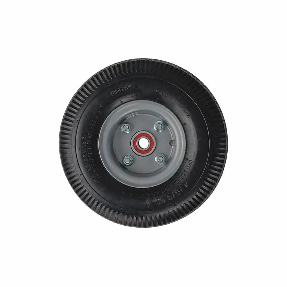 MAGLINER 101020 Wheel, 4-Ply Foam-Filled Pneumatic, Off-Set Hub, 10 x 3-1/2 Inch Size | CJ4VHT