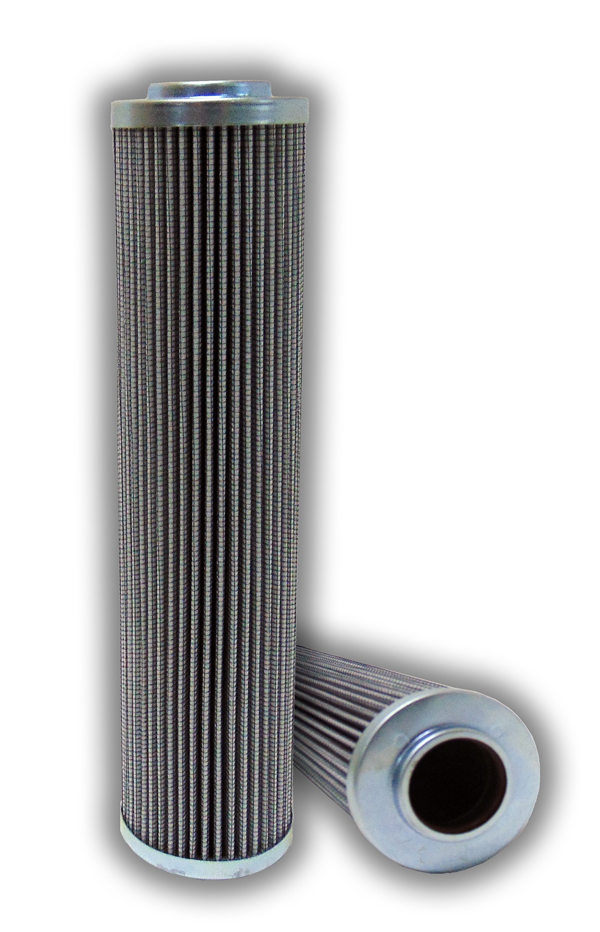 Interchange Hydraulisk filter, glas, 25 Micron Rating, Viton Seal, 6.69 tommer højde