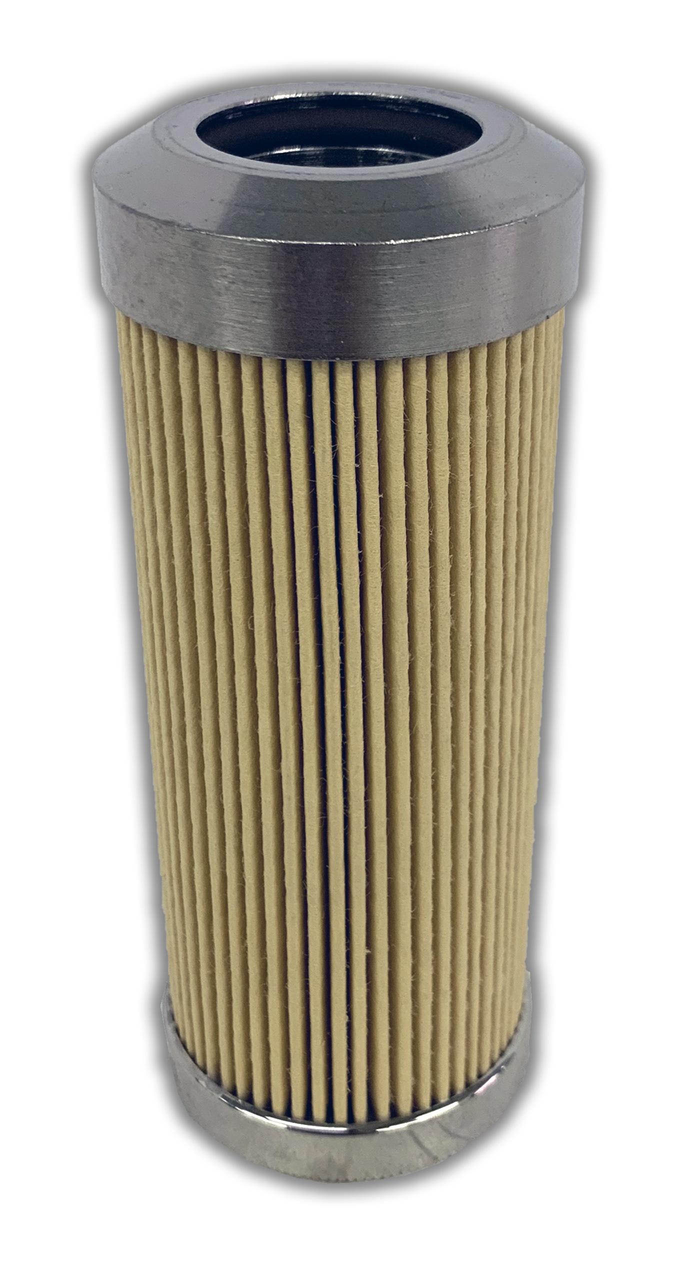 Interchange hydraulisk filter, cellulose, 10 Micron Rating, Viton Seal, 4.44 ​​tommer højde