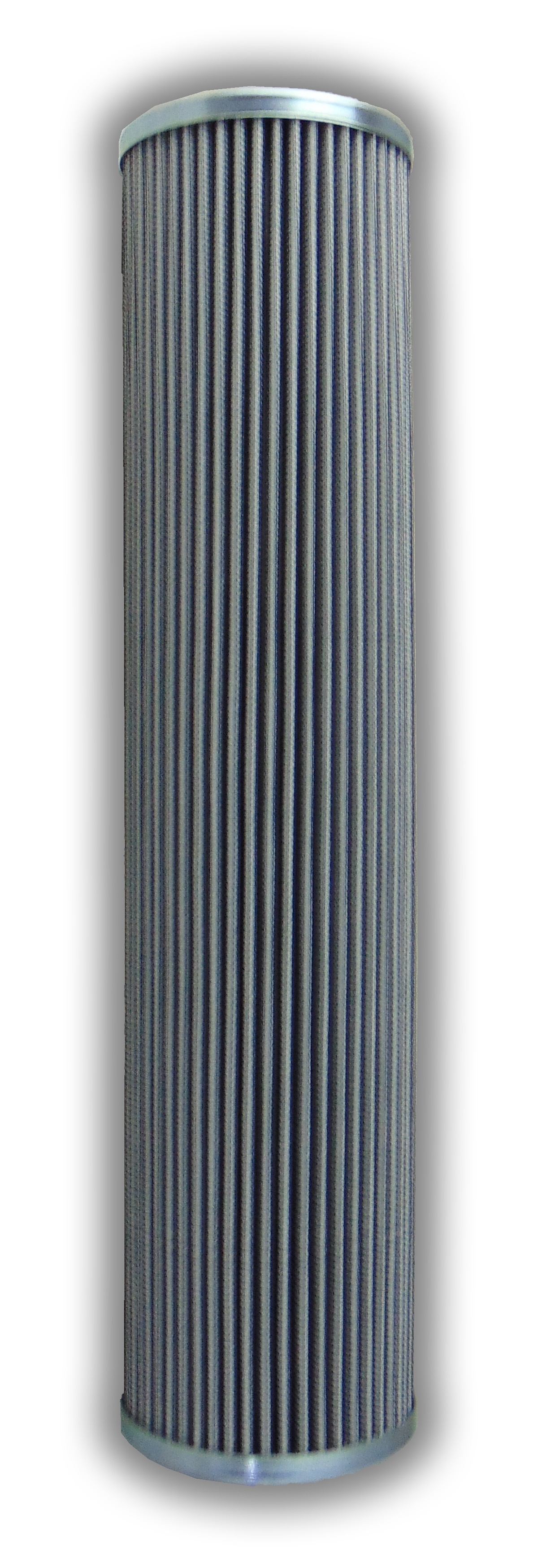 Filtro hidráulico de intercambio, vidrio, clasificación de 3 micrones, sello de Viton, altura de 11.96 pulgadas