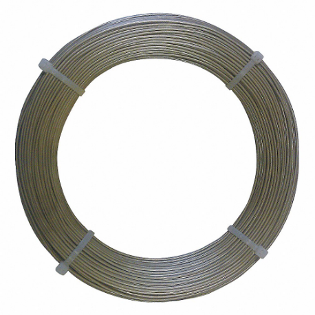 Baling Wire, Coil, Bare Wire, 12 ga Wire Gauge, 0.081 Inch Wire Dia