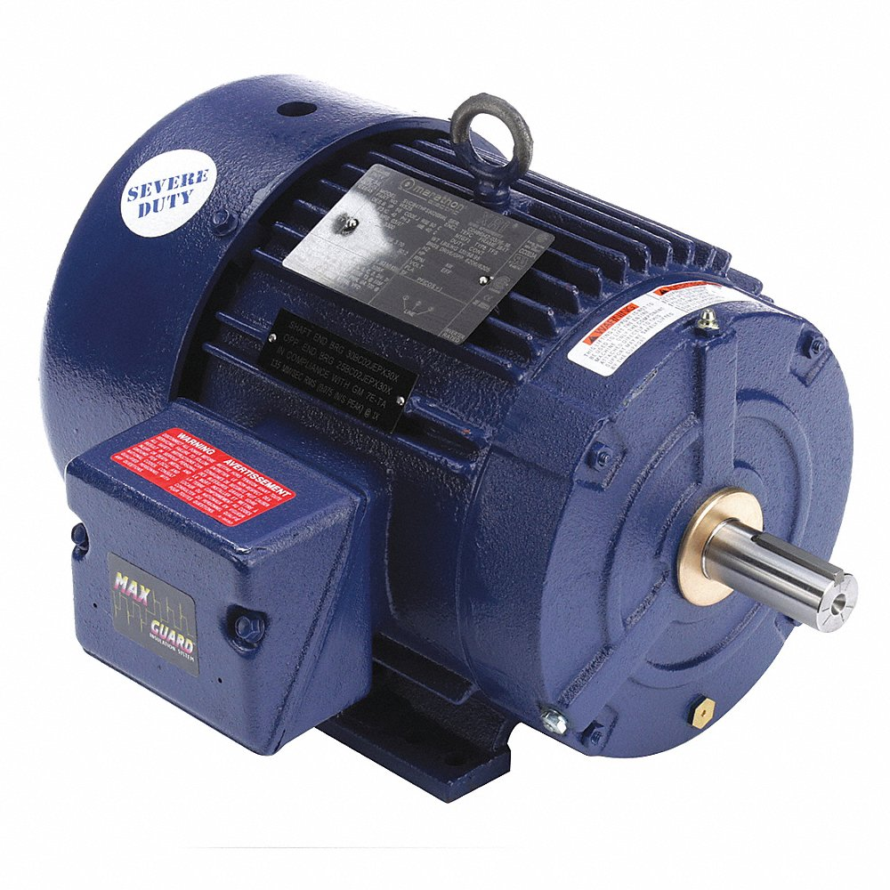 Severe Duty Mtr, 3-Ph, TEFC, 5 HP