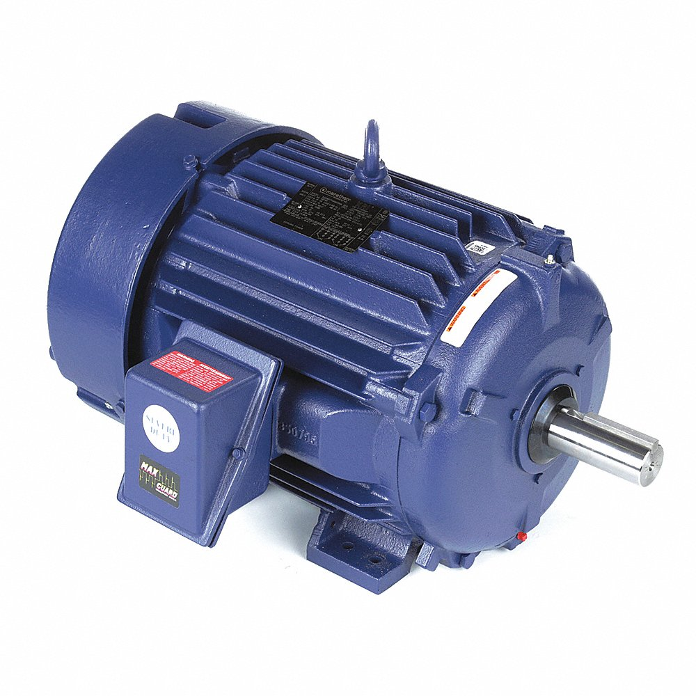 Cooling Tower Motor, Three Phase, 30 HP, 1,773 Nameplate RPM, 230/460V AC, 286T Frame