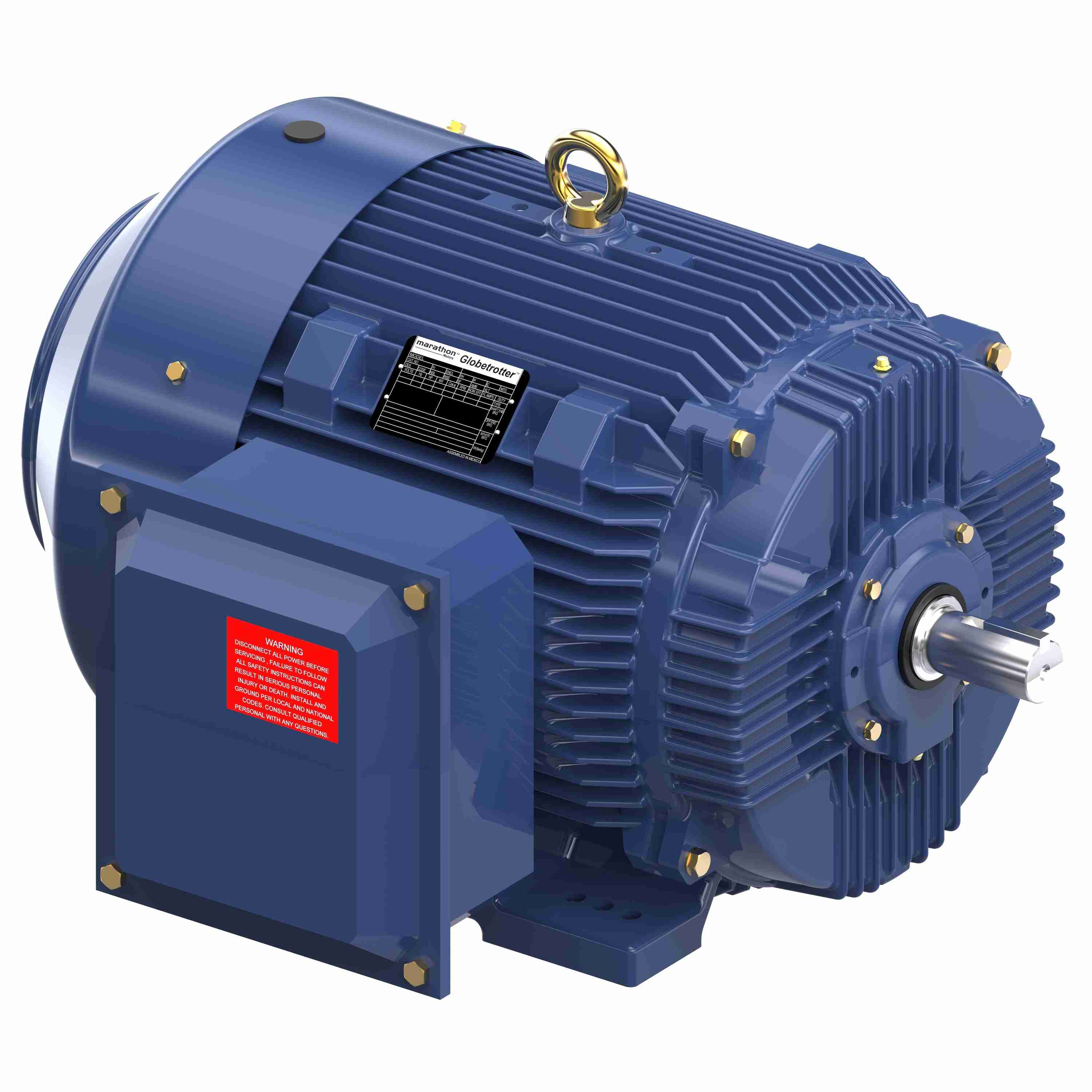 MARATHON MOTORS 365TSTFCD6001 General Purpose Motor, 75 hp, 3 Phase, 3570 Rpm, 230/460VAC, 365Ts Frame | CH6JPL 44Z376