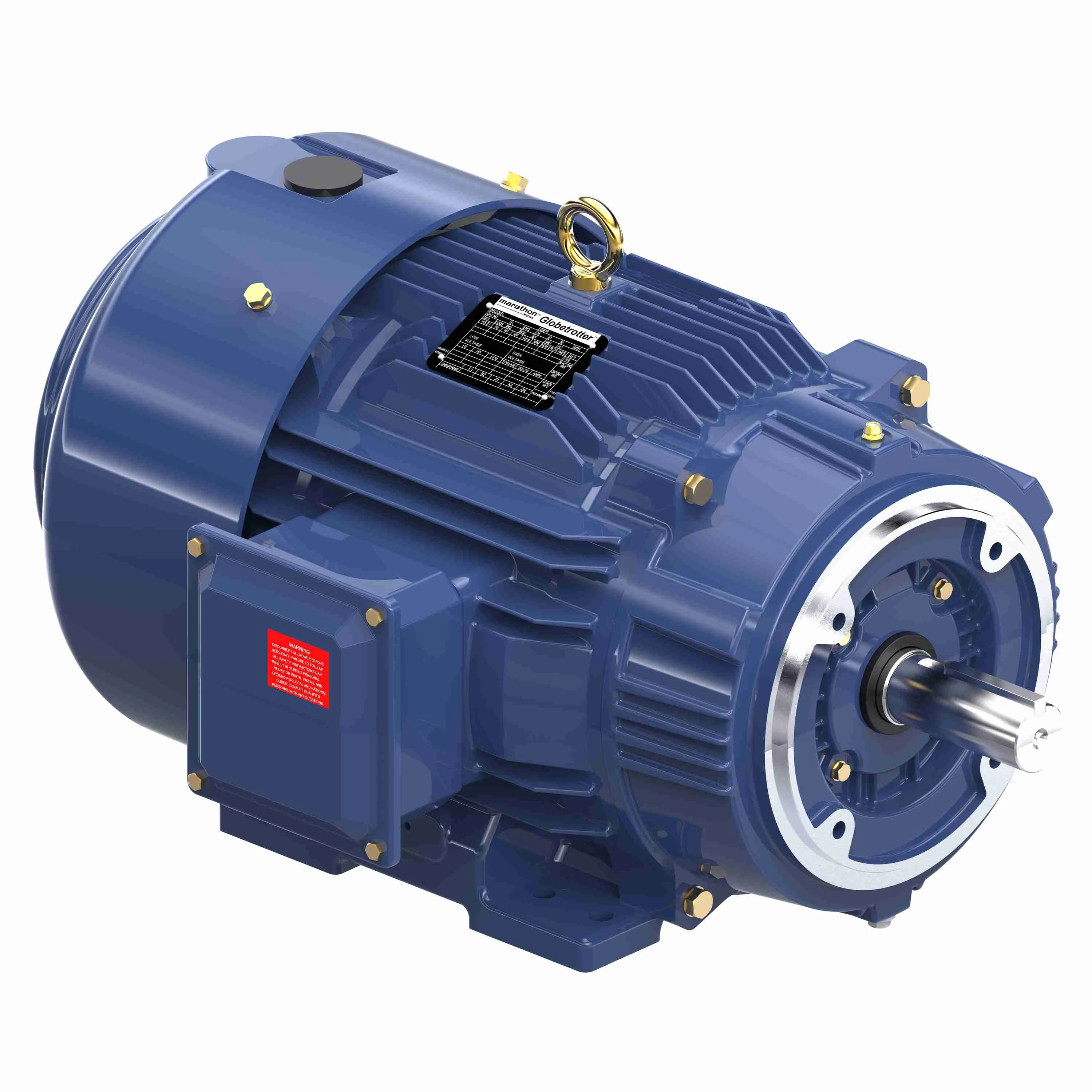 Inverter Duty Motor, 20 HP, 60 Hz, 230/460 V, 1800 RPM