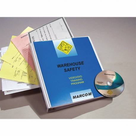Dvd, Certificate, Paper/Form, Warehouse Safety, English/Spanish