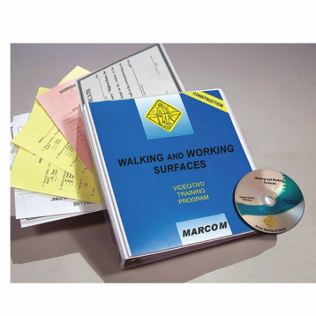 Dvd, Certificate, Paper/Form, Walking And Working, English/Spanish