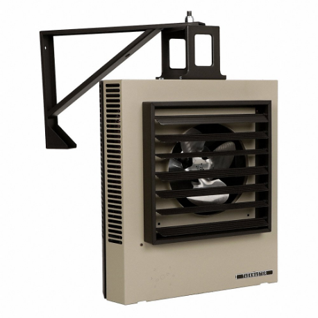 Fan Forced Electric Unit Heater, 208/240 VAC, 1 or 3-Phase, 208 VAC/240 VAC, Steel