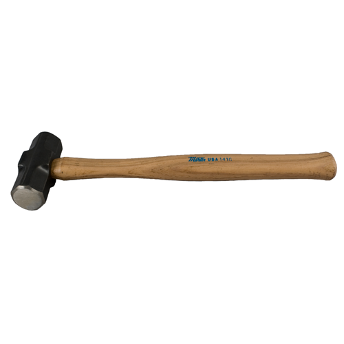 Double Face Engineers Hammer, 2 1/2 lbs. Head Size, Wood Coating, Steel