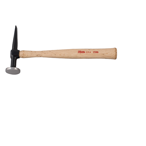Cross Chisel Straight Hammer, Wood Handle, Steel