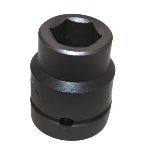 Impact Socket, SAE, 6 Point, 1 Inch Drive, 3 Inch Size, Alloy Steel