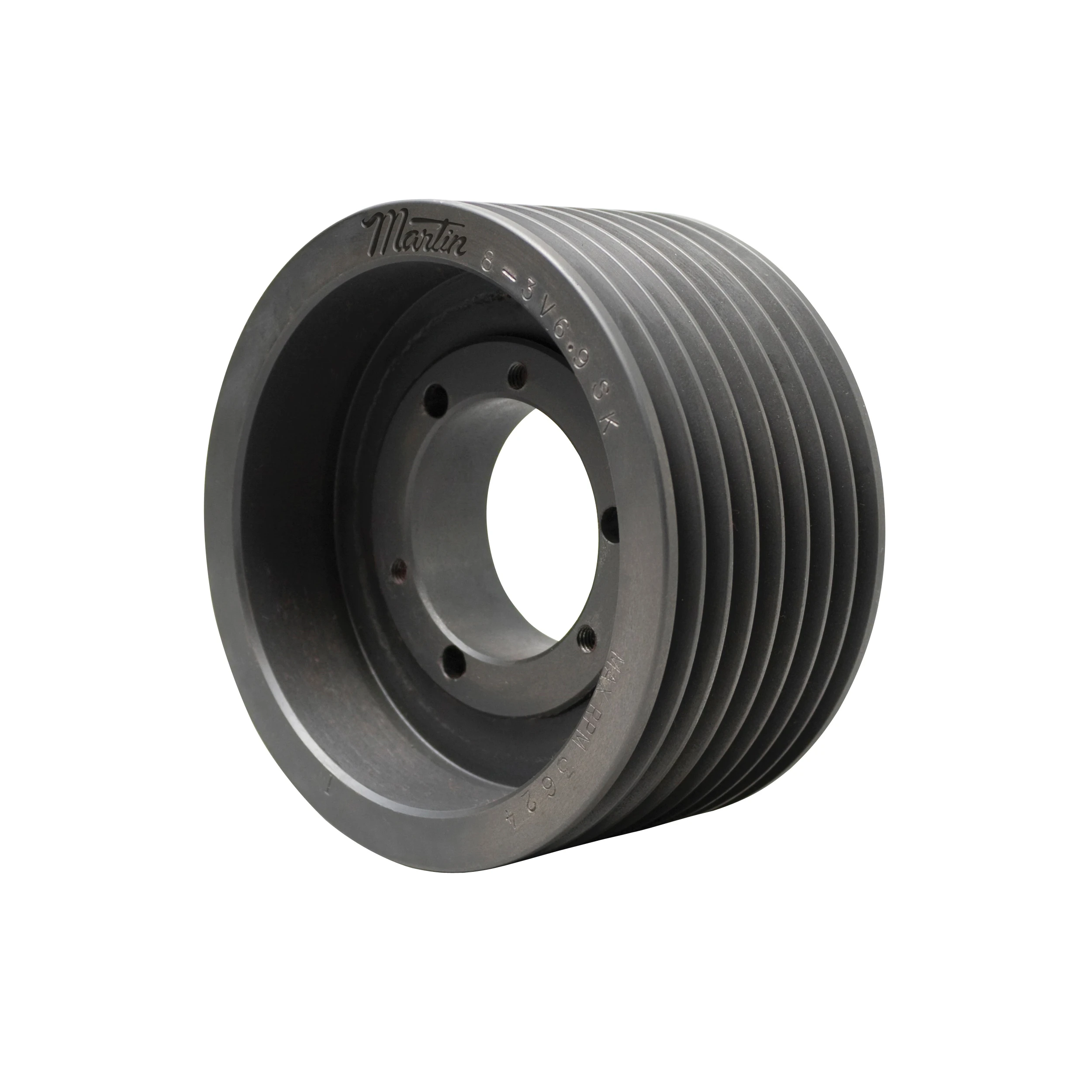 MARTIN SPROCKET 8 3V 690 SK Sheave, QD Bushing, 6.9 Inch Outside Dia., 8 Groove, 6.85 Inch Pitch Dia., Cast Iron | AK6AMP