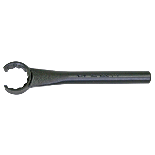 ประแจแหวนข้างปากตาย SAE 12 แฉก ขนาด 9/16 นิ้ว สีดำอุตสาหกรรม เหล็ก