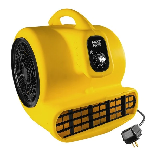 Ventilador de secado de pisos de alta velocidad de 2800 CFM y 3 velocidades