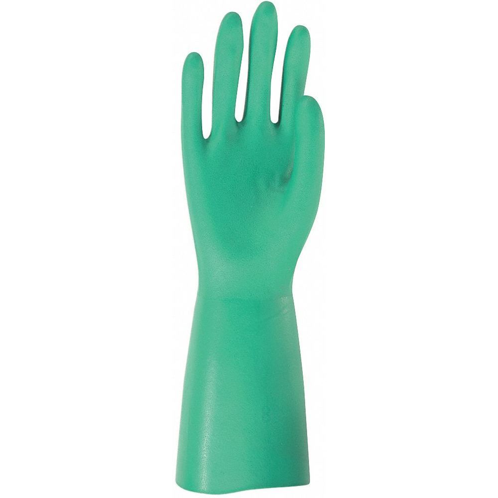 Rękawice odporne na chemikalia, rozmiar 2XL, 13 cali L, zielone