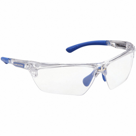 Safety Glasses, Anti-Fog /Anti-Scratch, No Foam Lining, Traditional Frame, Half-Frame