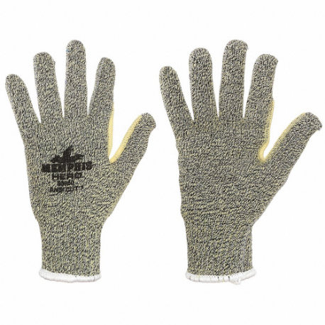 Coated Glove, L, Uncoated, Uncoated, Kevlar, 1 Pair