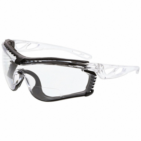 Sikkerhedsbriller, anti-dug/anti-ridse, skumforing til bryn og øjenhuler, omsluttende stel