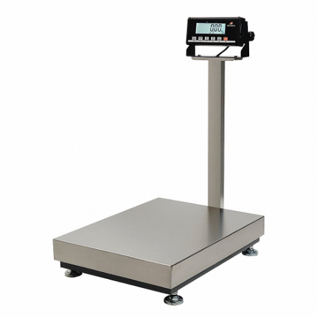 Bench Scale, 14 5/8 Inch Weighing Surface Dp, 12 Inch Weighing Surface Width, g/lb
