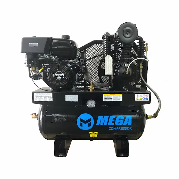15HP LifanEngine 30Gal, TruckMount AirComp 18 CFM 175PSI SideBySidePump