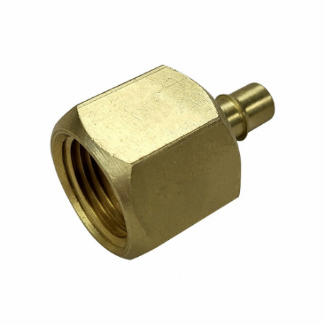 Barb Fitting, Brass, Fnpt X Barbed, 1/4 Inch Pipe Size