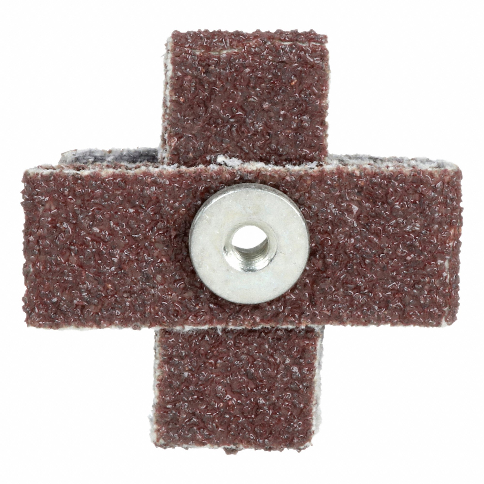 MERIT 08834184943 Cross Pad, 1 Inch W X 1 Inch L, #3-48 Eyelet, Aluminum Oxide, P60 Grit, X Wt Cotton, R228 | CT3ADE 358DX5