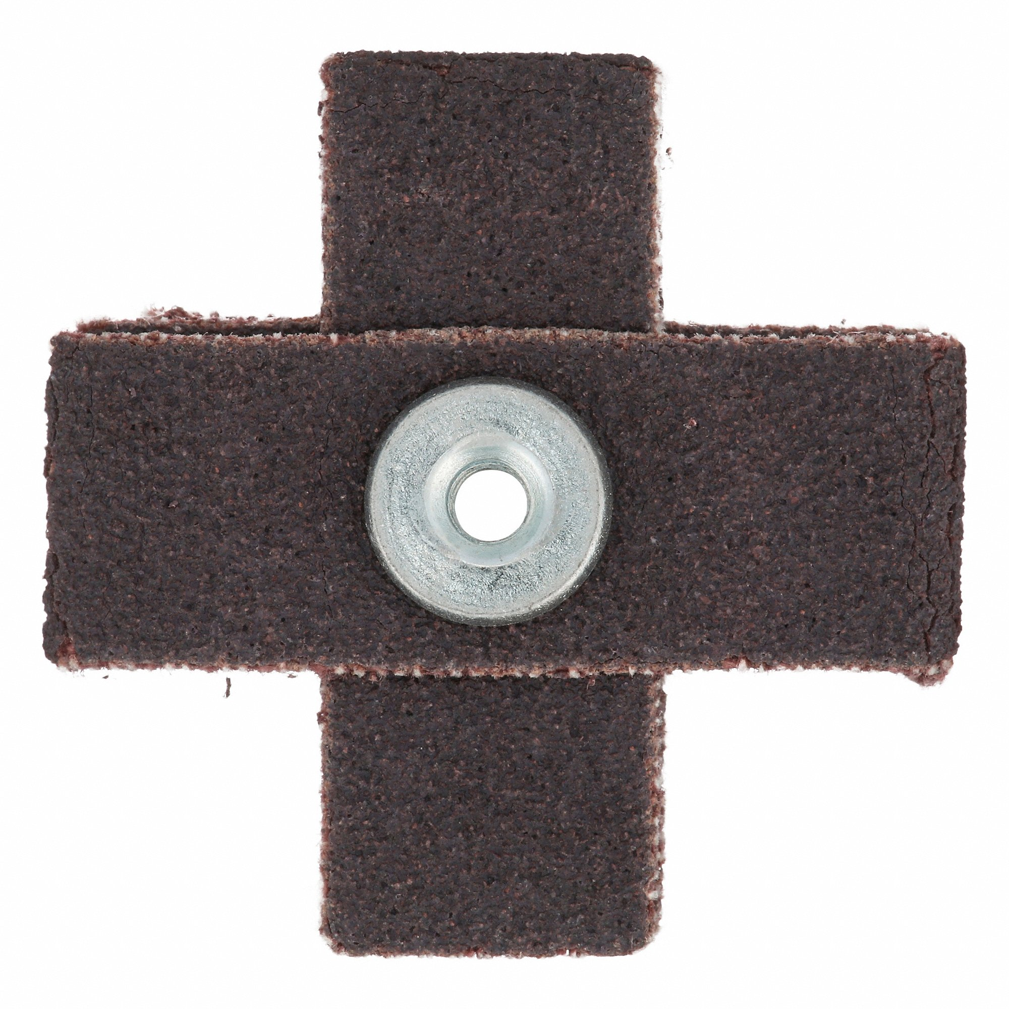 MERIT 08834185164 Cross Pad, 1 Inch W X 1 Inch L, #3-48 Eyelet, Aluminum Oxide, 120 Grit, X Wt Cotton, R228 | CT3ADD 358DX4