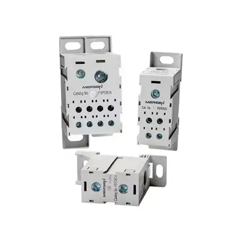 MERSEN FERRAZ FSPDB2C Power Distribution Block, 600V, 175A, 1 Pole, Copper | CH4XLP
