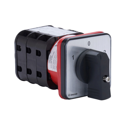 Rotary Motor Reversing Cam Switch, 3-Pole, 600 VAC, 32A, 5Ka Sccr, Door Mount