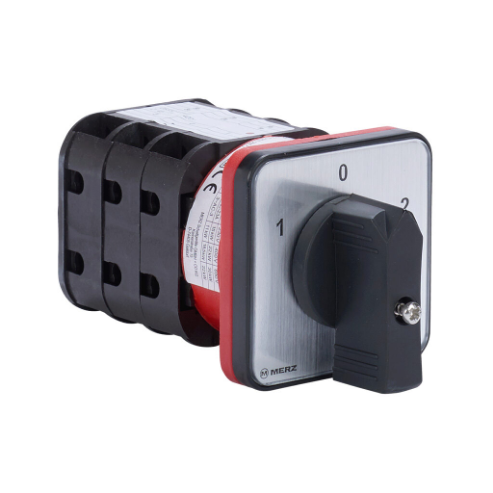 Rotary Transfer Cam Switch, 3-Pole, 600 VAC, 32A, 5Ka Sccr, Door Mount, Front Operated