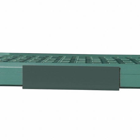 Kolorowy znacznik półki, seria MetroMax Q, szerokość całkowita 6 cali, wysokość całkowita 1 1/2 cala