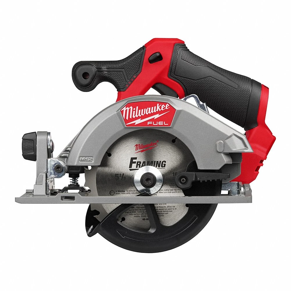 Circular Saw, 5 3/8 Inch Dia, Left, 1 15/16 Inch Max Cutting Dp at 0 Deg, 0 Deg-50 Deg