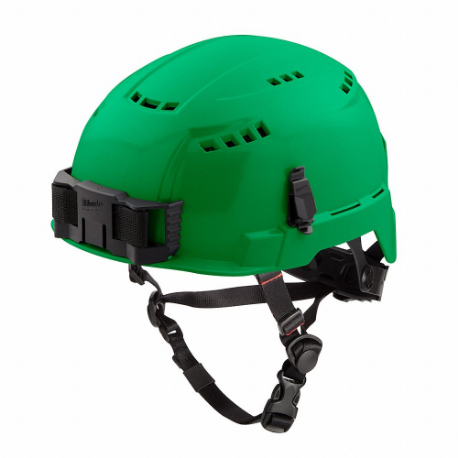 Hard Hat, Climbing Head Protection, ANSI Classification Type 2, Class C, Green