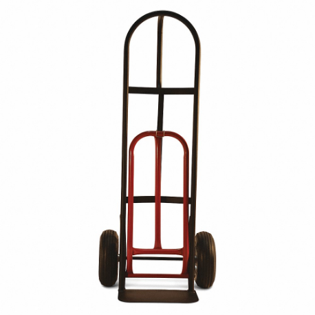 HAND TRUCKS D-Handle Truck, with Nose Plate Extension