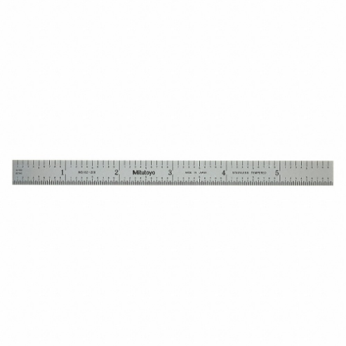 MITUTOYO 182-208 Steel Rule Flexible 6 Inch 10 / 50ths / 0.5 / 1mm | AD8MTM 4LA66
