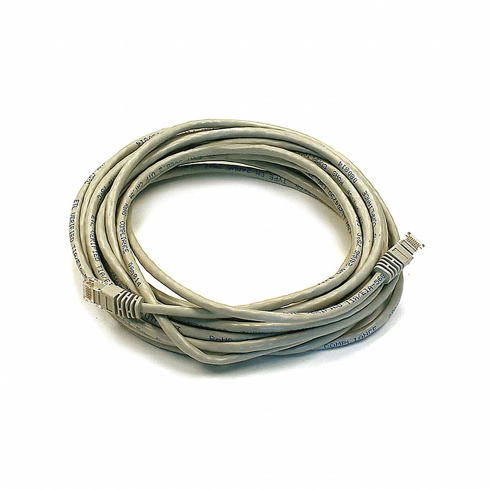 Patch cord Cat6 25Ft szary