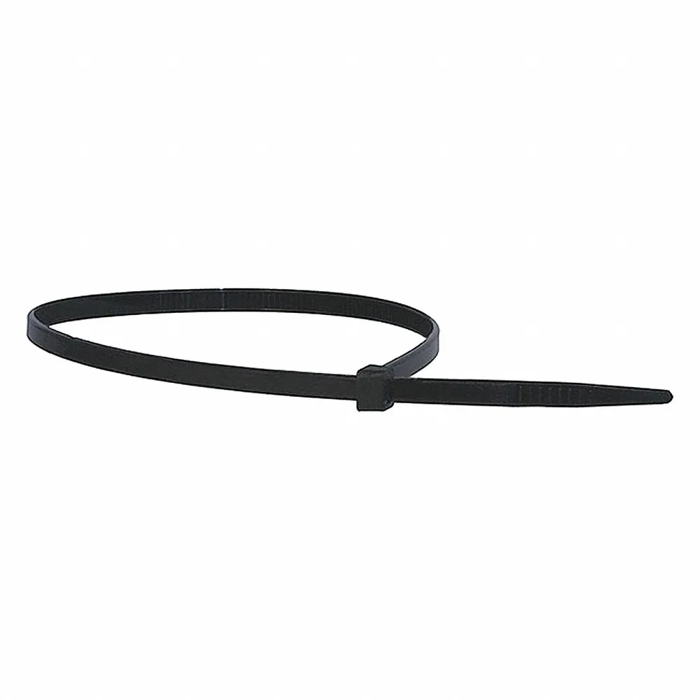 Cable Tie, 14 Inch Nominal Length, Black, Std, 50 lb. Tensile Strength, 100PK