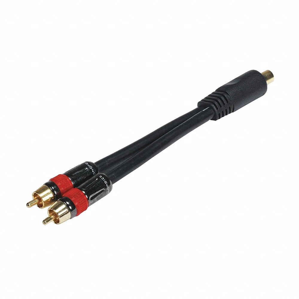 Rca (f) A Rca (m) Adaptador de divisor coaxial